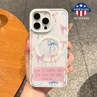 Premium Magnetic Case for iPhone11/12/13/14/15/16/promax Bow Bible label collage | MagSafe Ready, Anti-Fall, and Ultra-Thin D...