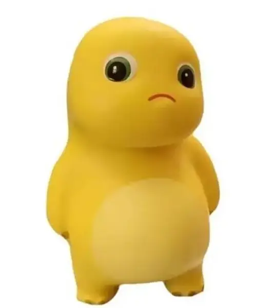 Cute Yellow Mini Milk Dragon Squeeze Toy – Soft Dinosaur Stress Reliever, Slow Rebound Fidget, Anxiety Relief & Holiday Gif...