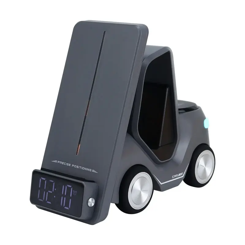 Portable Charger for iPhone Apple Watch AirPods, 15W Wireless Charging Station, Car Shaped Phone Charger, Cell Phone Charger...