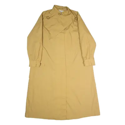 CROYDOR Womens Trench Coat Beige 90s UK 12