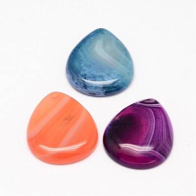 Natural Agate Pendants