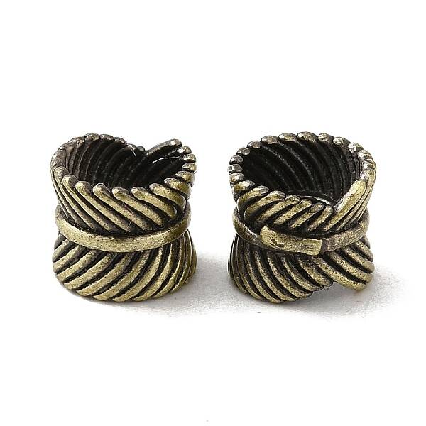 Tibetan Style Rack Plating Brass Bead