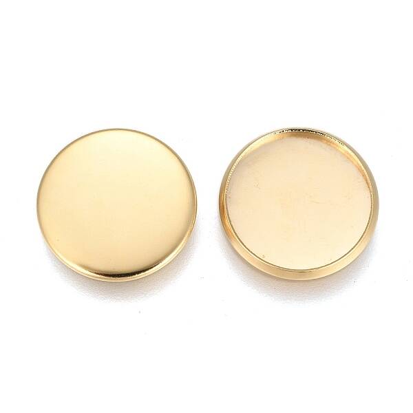 304 Stainless Steel Plain Edge Bezel Cups