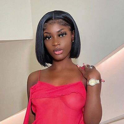 Bgmgirl Bob Straight T Part Human Hair Wigs For Sale