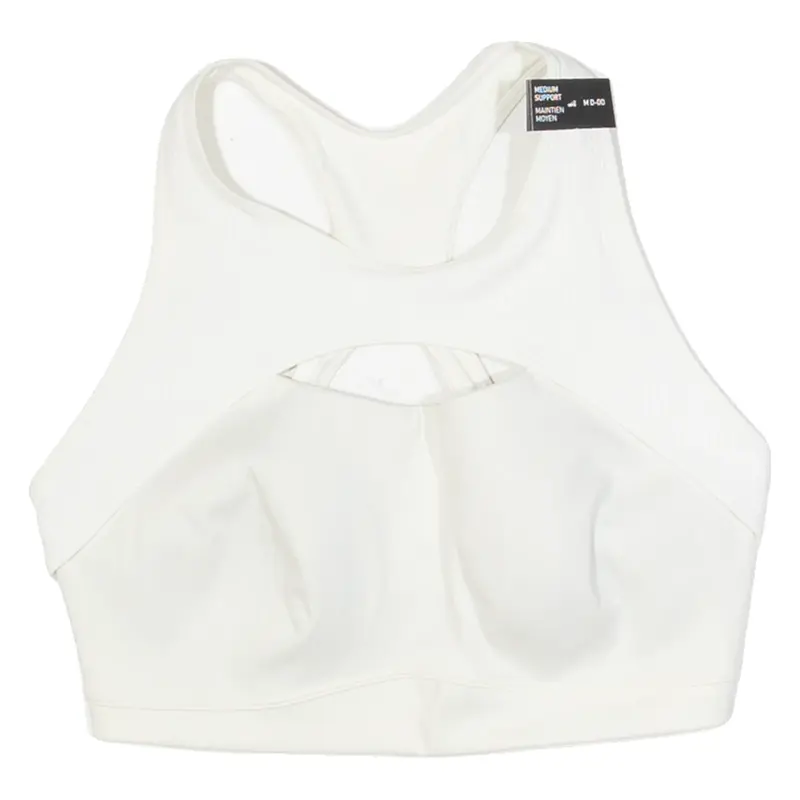 ADIDAS Womens Sports Vest White Sleeveless M