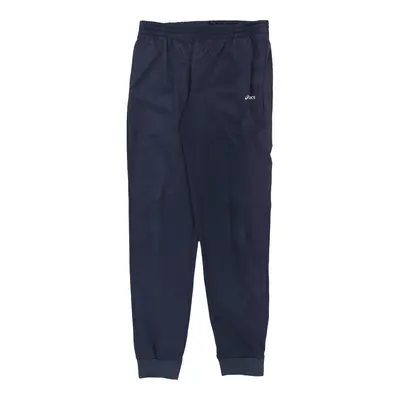 Age 13 Asics Tracksuit - Large Navy Polyester