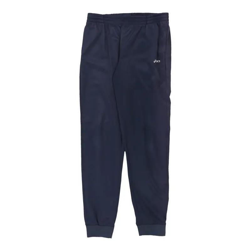 Age 13 Asics Tracksuit - Large Navy Polyester