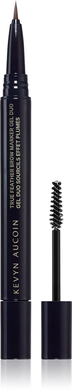 Kevyn Aucoin True Feather Brow Marker Gel Duo Eyebrow Pencil Color Warm Brunette 0.4 ml