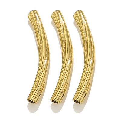 304 Stainless Steel Curved Tube Beads