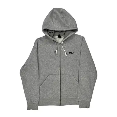 Oakley Hoodie - XL Grey Cotton Blend