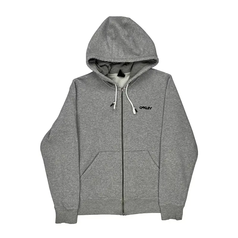 Oakley Hoodie - XL Grey Cotton Blend