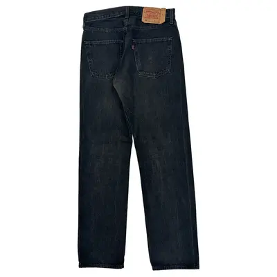 501 Levis Jeans - 31W 33L Black Cotton