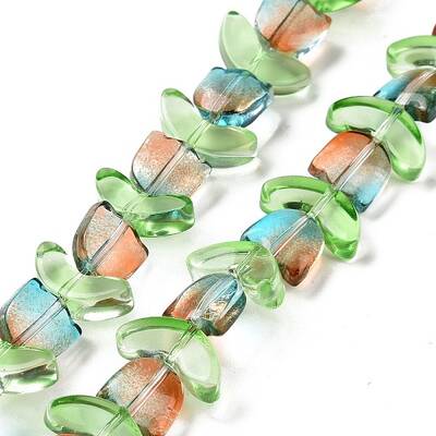 Transparent Glass Beads Strands