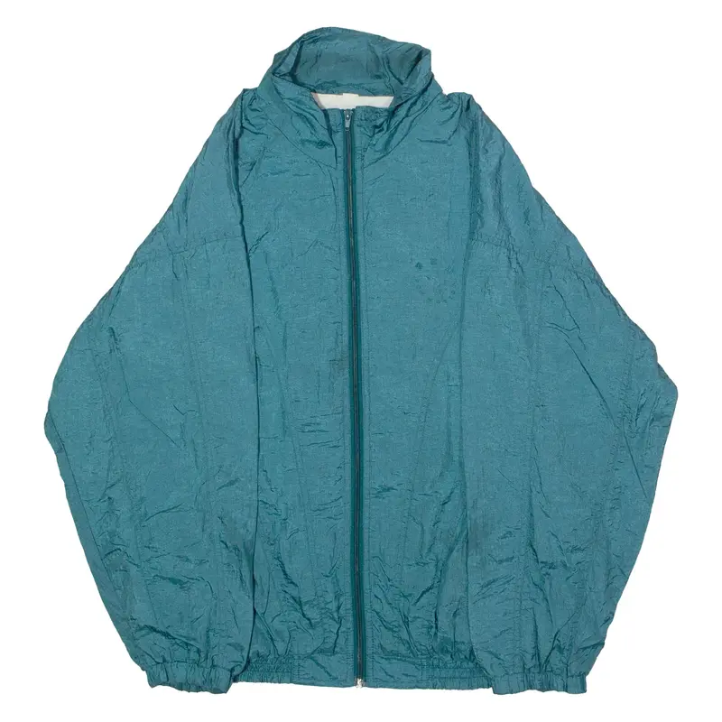 ZED Mens Shell Jacket Blue 90s S