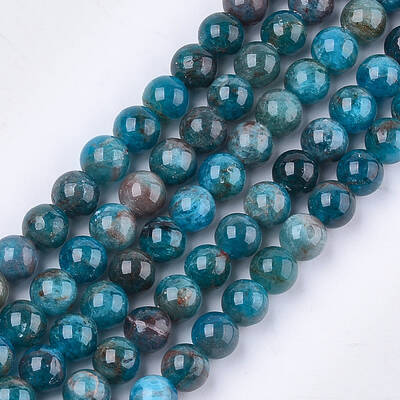 Natural Apatite Beads Strands