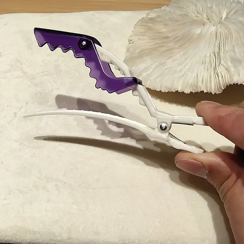 OQ Hair 1 Count Solid Color Alligator Hair Clips Hot Dye Clip Hairdressing Hair Pins Multi Prupose Wig Clip Non Slip Hairpin ...