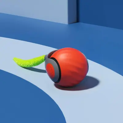 Pet Gravity Speedy Sprint Ball Toy, Type-c Rechargeable Interactive Cats Toy, Automatic Cat Teaser Toy, Pet Supplies for Indo...