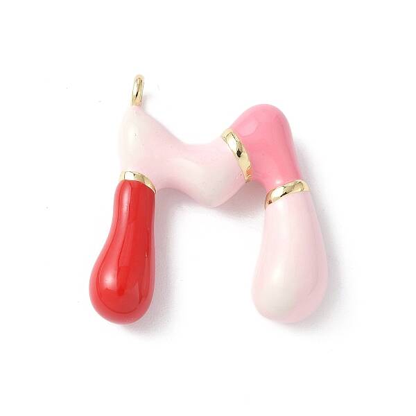 Brass Enamel Pendants