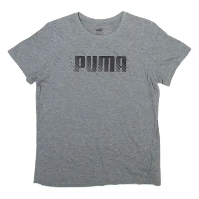 PUMA Boys T-Shirt Grey 13-14Y