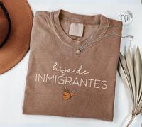 Hija de Inmigrantes Shirt Pro Immigration Shirt DACA Shirt Human Rights Shirt Social Justice Shirt No One Is Illegal Shirt