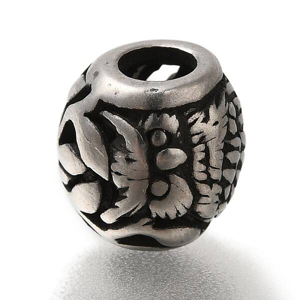 304 Stainless Steel European Beads