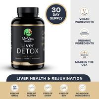 My Vida Origins Liver Detox with Organic Milk Thistle Organic Dandelion Extract and Choline with NAC – Liver Detox 120 caps...