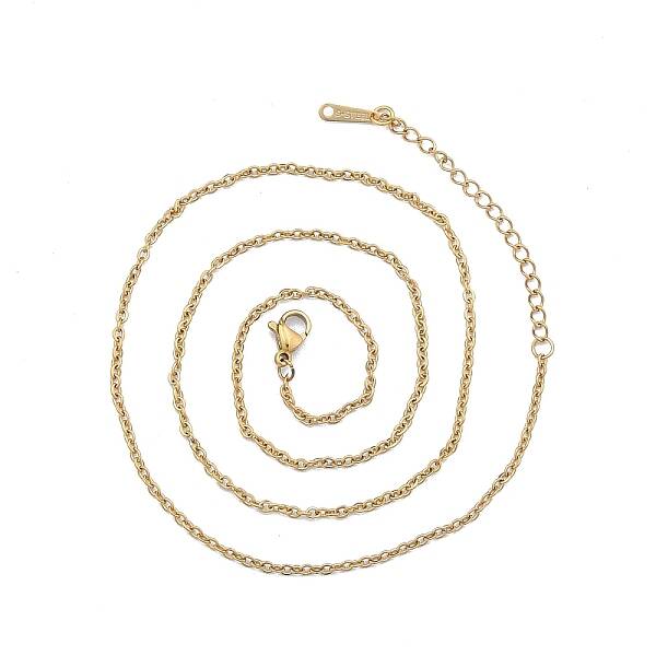 304 Stainless Steel Cable Chains Necklace for Men Women