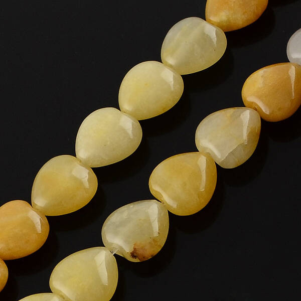 Natural Topaz Jade Bead Strands