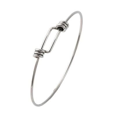 Tarnish Resistant Adjustable 304 Stainless Steel Expandable Bangle Making