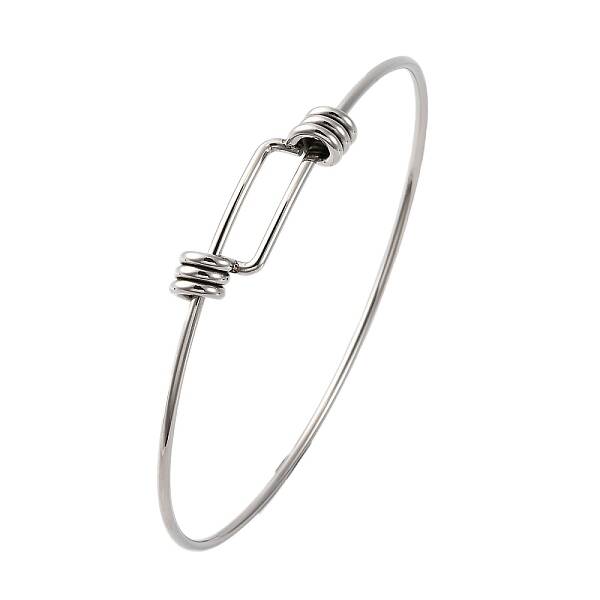 Tarnish Resistant Adjustable 304 Stainless Steel Expandable Bangle Making