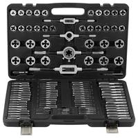 VEVOR Tap and Die Set, Various specifications, 110-Piece Include Metric Size M2 to M18, Bearing Steel Taps and Dies, Essentia...