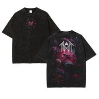 [Collection] Sleep Token Flaming Heavy Metal Shirt Unisex Rock Band Lightweight Washed T-shirt emo alt punk goth clothes slee...
