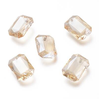 Glass Rhinestone Pendants