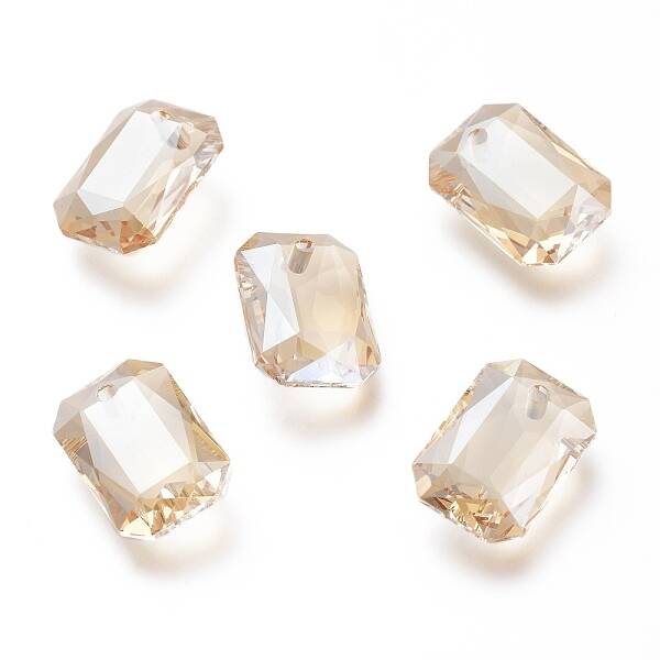 Glass Rhinestone Pendants