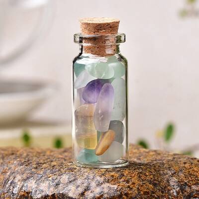 Glass Wishing Bottles
