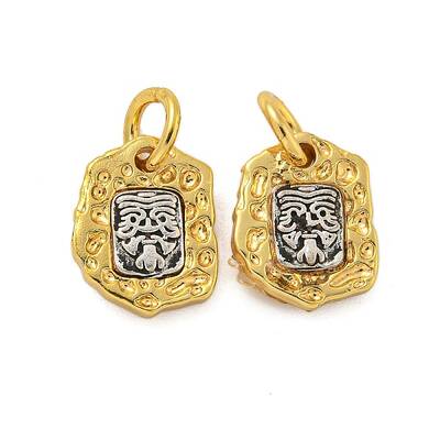 Long-Lasting Plated Brass Pendants