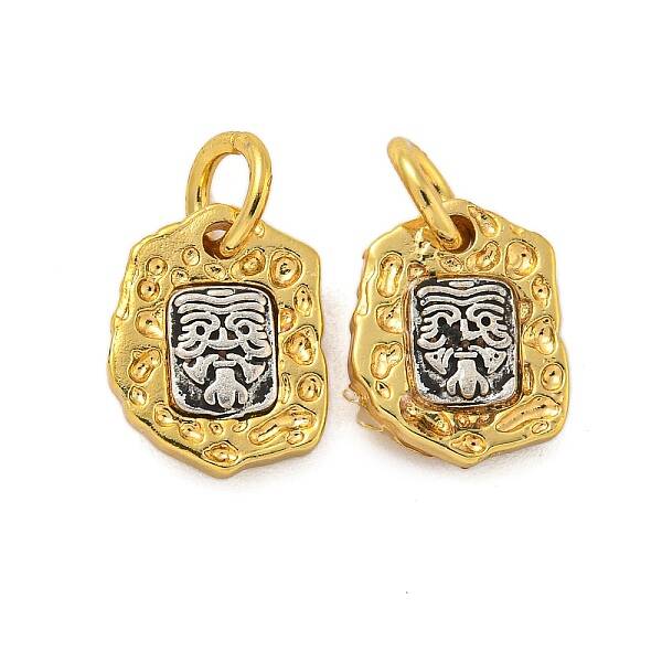 Long-Lasting Plated Brass Pendants