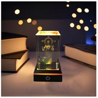 Cross Jesus Night Light Rectangular Glass with Multiple Adjustable Lighting Modes,May the Lord watch over your darkness