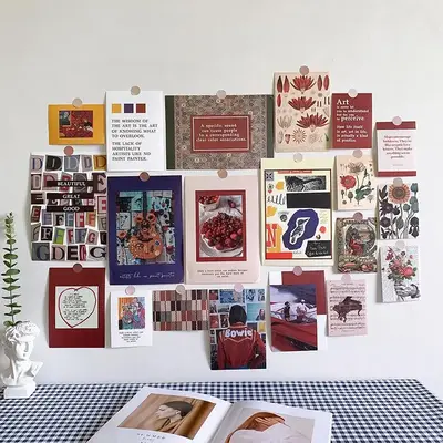 20pcs/set Wall Art Poster, Creative Wall Decoration, Personality Picture for Home Bedroom Living Room Dormitory Decor