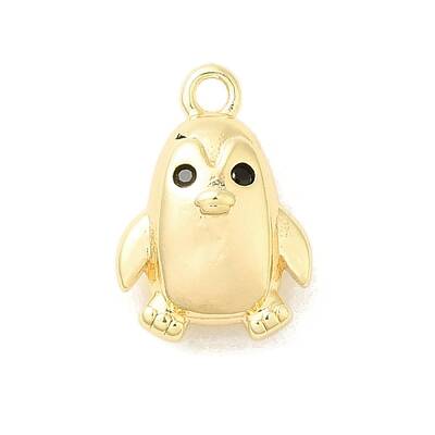 Brass Micro Pave Cubic Zirconia Charms
