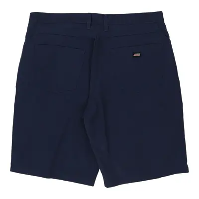 Dickies Shorts - 36W 11L Navy Polyester Blend