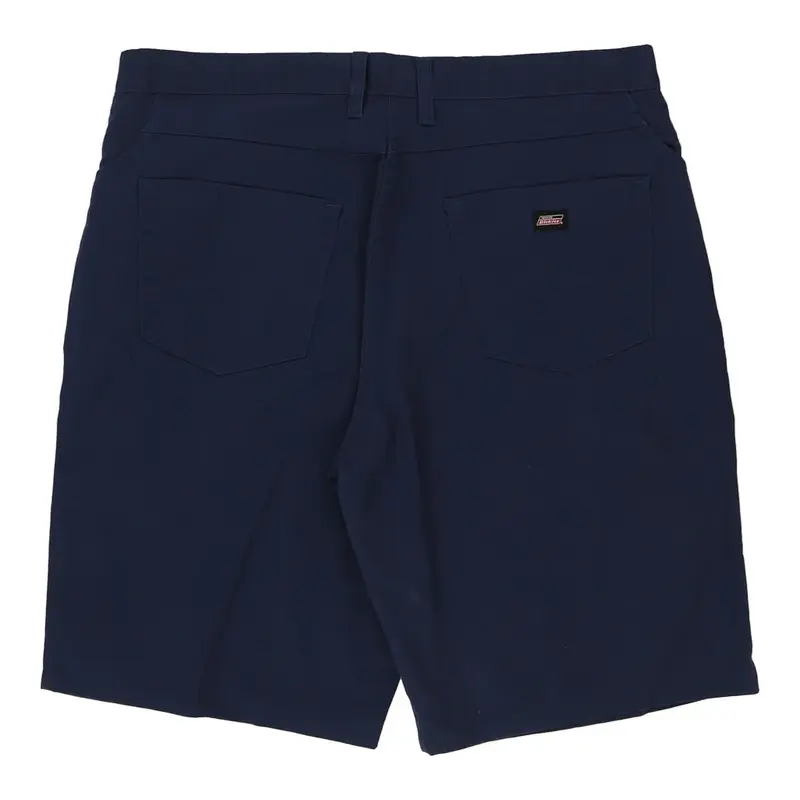 Dickies Shorts - 36W 11L Navy Polyester Blend