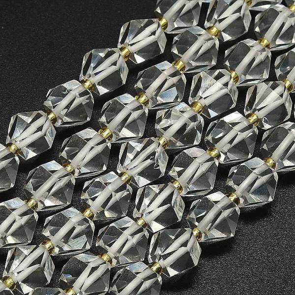 Synthetic Quartz Crystal Beads Strands