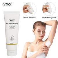 VGO Hair Removal Cream for Women & Men, 120ml / 4.06oz - Mild and Hypoallergenic Body Care Wax Comfort Cosmetic