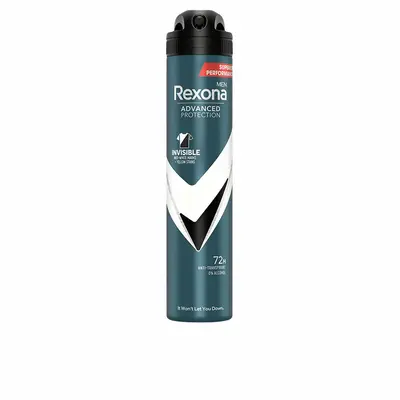Rexona Spray clothing black and white invisible deodorant 200ml 72h