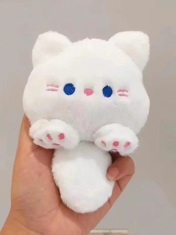 Cute Cartoon Cat Design Bag Charm, Kawaii Plush Bag Charm, Keychain Pendant, Bag Decoration, Fashion Bag Charm for Women & Gi...