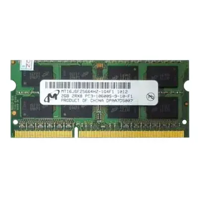 MT16JSF25664HZ-1G4F1 Micron 2GB DDR3-1333MHz SODIMM 2Rx8 CL9 Memory