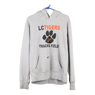 LC Tigers Nike College Hoodie - Small Grey Cotton