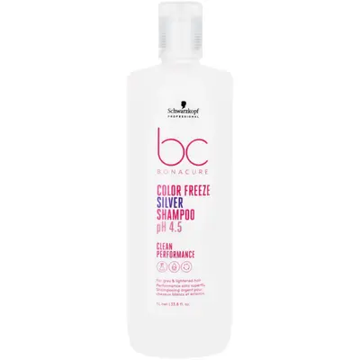 Schwarzkopf BC Color Freeze Silver Shampoo pH 4.5 1000ml