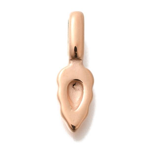 304 Stainless Steel Pendant Cabochon Settings